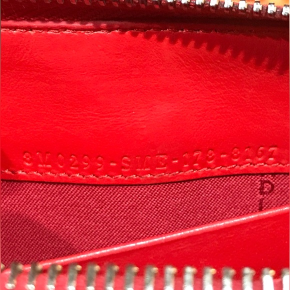 FENDI By the Way Leather Zip Around Wallet- Red π₯β€οΈπ - Picture 6 of 17